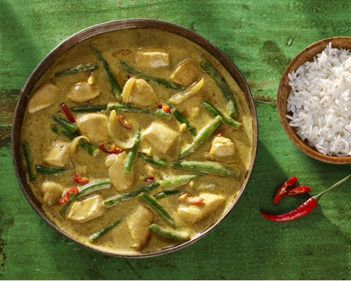 fiets Merchandiser heks Thaise groene curry (glutenvrij) - Zonvitaris